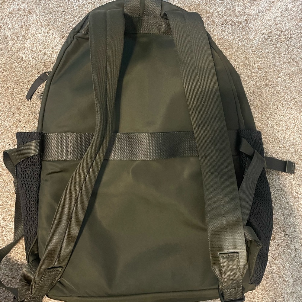 Dark Green Lululemon Backpack - image 3